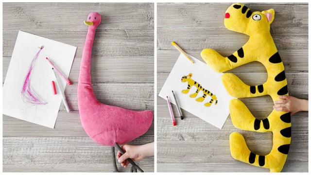 IKEA превратила детские рисунки в игрушки