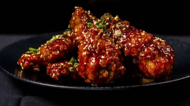 Рецепт вкусных куриных крылышек по-корейски