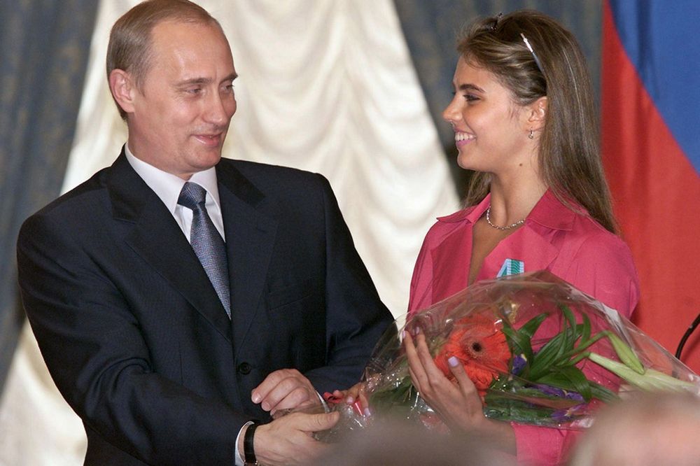 Кабаева и Путин