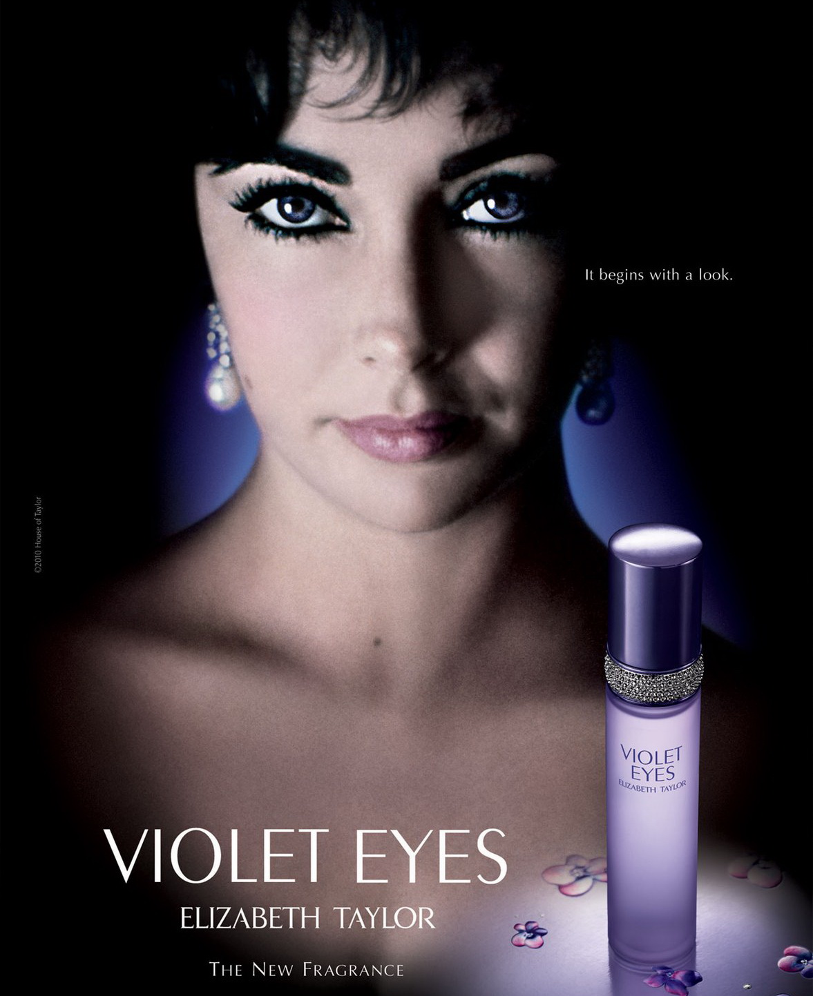 Violet Eyes Elizabeth Taylor. (PRNewsFoto/Violet Eyes Elizabeth Taylor)