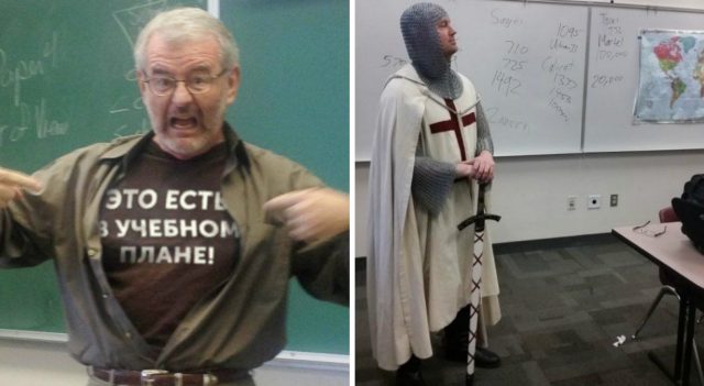 «Золотые» преподаватели — вот как оригинально надо учить детей! :)