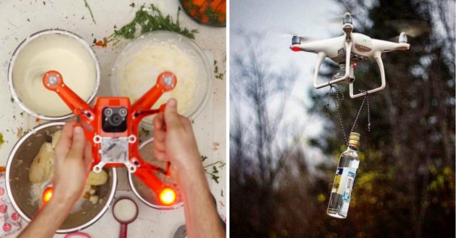 Как приготовить обед с помощью… дрона? И другие лайфхаки с гаджетами от народных умельцев!