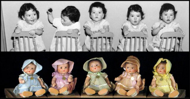 Богатые пятерняшки тоже плачут: история девочек-кукол, которые выросли в витрине