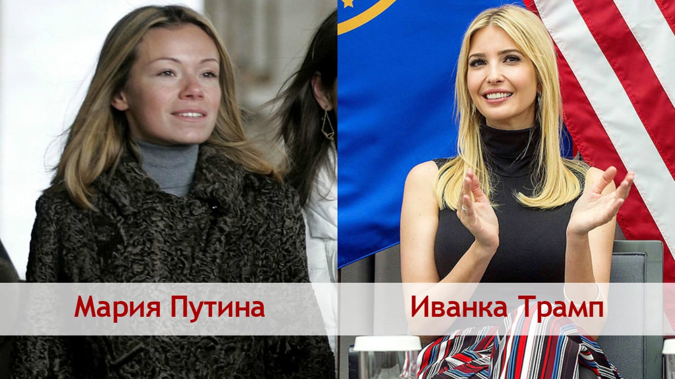 Дочери политиков России