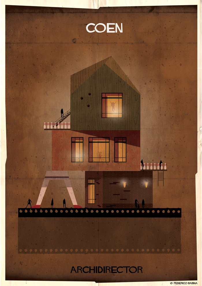 Что в фильме - то и в доме! 17 самых смелых предположений, как могли бы выглядеть жилища известных режиссёров рис 17