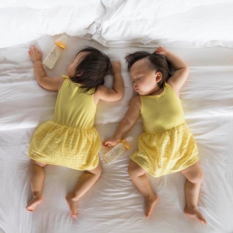 Счастье в квадрате! 18 самых няшных фото близняшек, которые никогда не грустят )) рис 9