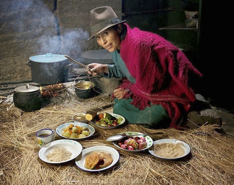 Еда - земная и небесная! :) 16 вкусных фото того, что ежедневно кушают люди во всем мире! рис 13