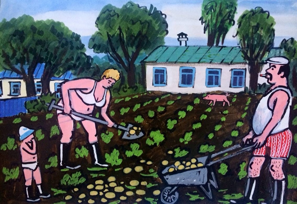 Назад в «Советское детство»! :) 22 самых ностальгических рисунка, которые вызовут у вас только тёплые воспоминания! рис 15