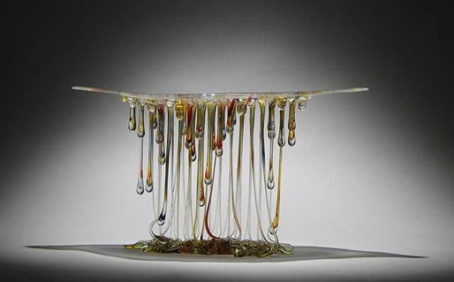 Итальянское искусство! 14 самых необычных стеклянных столов, заставляющих усомниться в их реальности! рис 9
