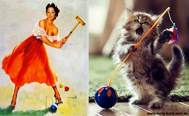 Кошки - лучшие фотомодели! 13 самых талантливых котов, которые позируют как пин-ап модели) рис 13