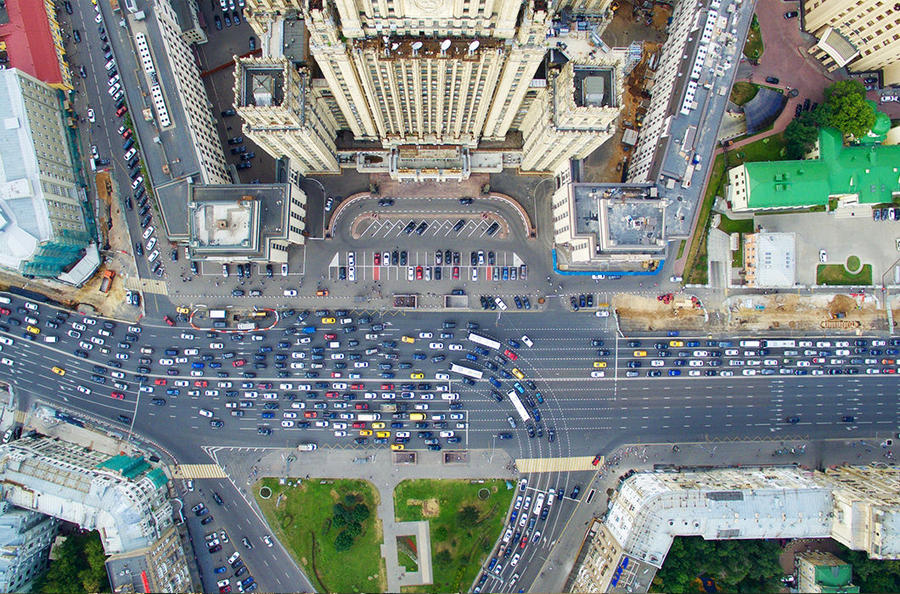 Ох уж эти пробки! :) 19 самых ярких фото о том, что творится на дорогах разных стран мира в час пик! рис 8