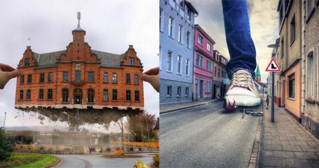«Мой город больше не скучный!» :) 15 самых завораживающих коллажей от мастера фотошопа из Германии! ))