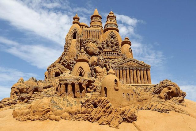 Замки из песка — игра не только для детей! 12 самых великолепных песочных построек, в которых хочется жить! :) рис 9