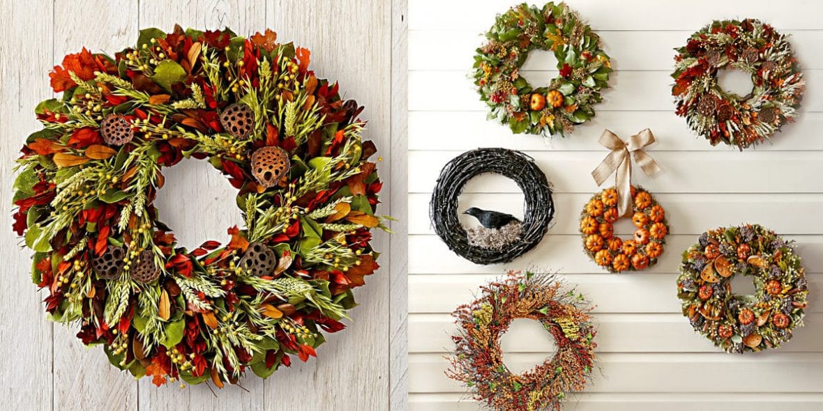 Williams-Sonoma-Autumn-Harvest-Wreath