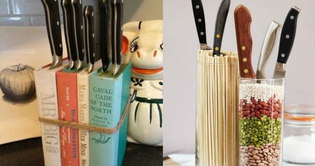 Нож не в спину, а на место!): Самые оригинальные подставки для кухонных ножей