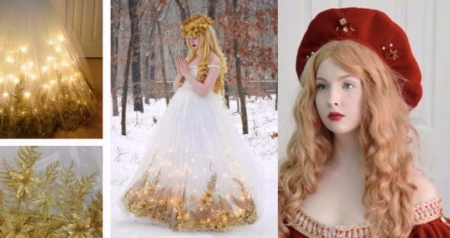 Сказочные платья – своими руками! 13 самых невероятных образов, созданных 18-летней девушкой!)