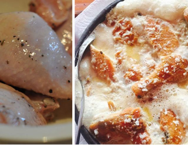 Секреты приготовления курицы по-грузински. Чкмерули - сочное блюдо с вкуснейшим соусом из кинзы!