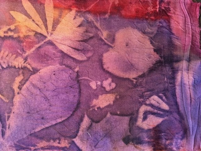 Душа растений на ткани и в глине... Экодекор для вашего дома: живые растения и их отпечатки рис 3