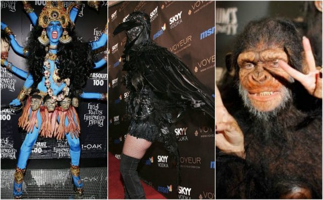 Вот это креатив!) Удивительные костюмы знаменитостей во время празднования Хэллоуина!