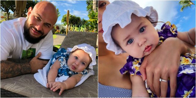 Оксана Самойлова и Джиган решились показать свою младшую дочь: на кого из звёздных родителей похожа маленькая Майя? рис 4