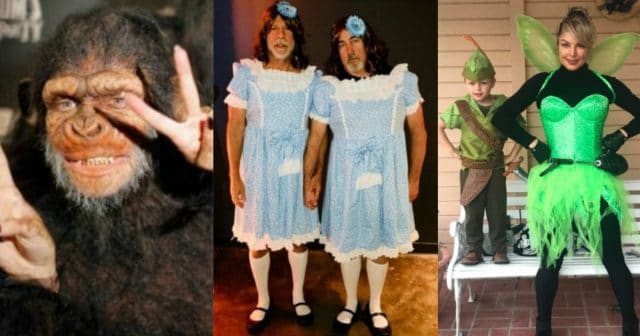Вот это креатив!) Удивительные костюмы знаменитостей во время празднования Хэллоуина!