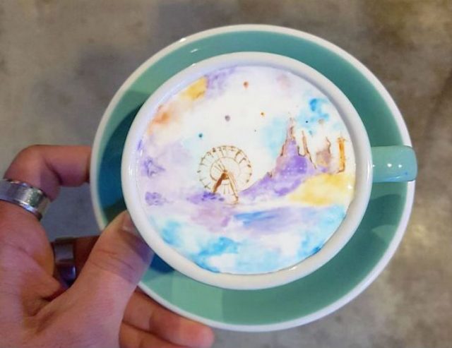 Вкусное искусство: биография латте-арта. Как делаются чудесные рисунки в чашечке кофе? рис 22