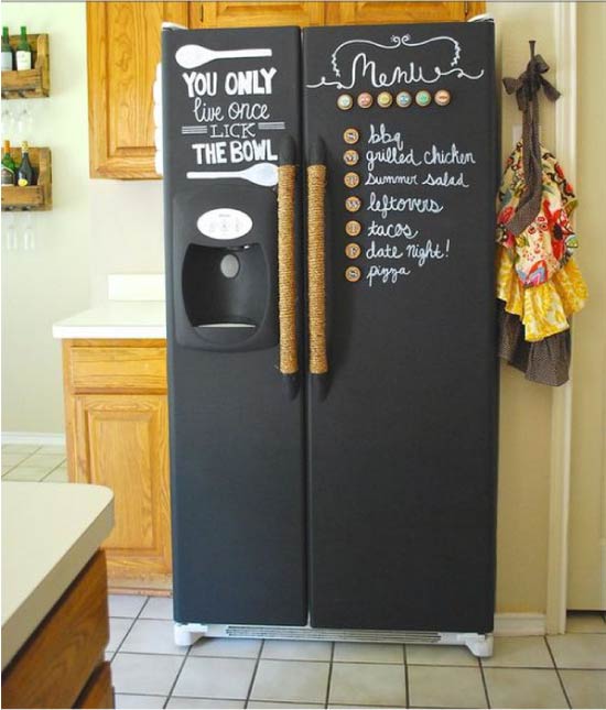 Не магнитиком единым... 6 способов сделать холодильник нескучным, задорным и креативным! рис 8