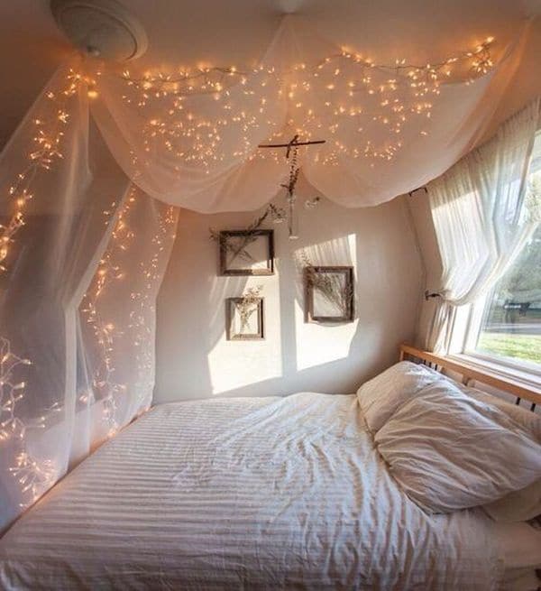 Сплошная романтика: гирлянды для спальни, которые помогают мечтать рис 2