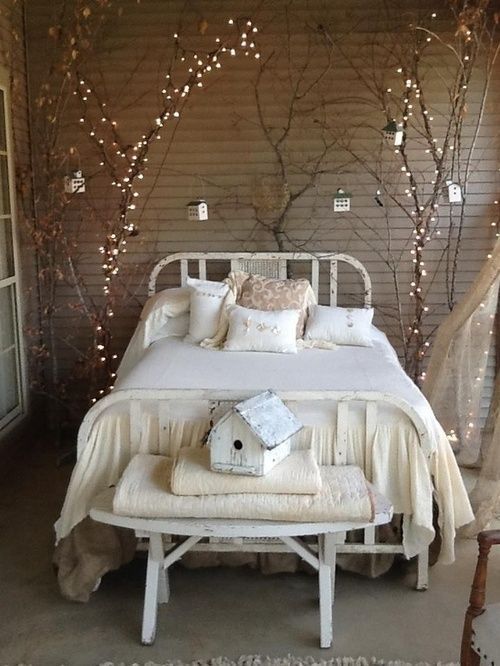 Сплошная романтика: гирлянды для спальни, которые помогают мечтать рис 5