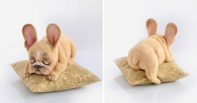 Они живые! Собачки, которыми умиляются даже заядлые кошатники: российские мастерицы делают потрясающие фигурки для декора рис 3