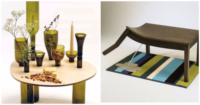 Стол, который писает, стол-газон и стол-иллюзия! 14 примеров силы дизайнерской мысли в простом предмете интерьера :)