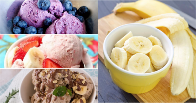 Нежная вкуснятина за 5 минут: три вида легкого фруктового мороженого на основе банана