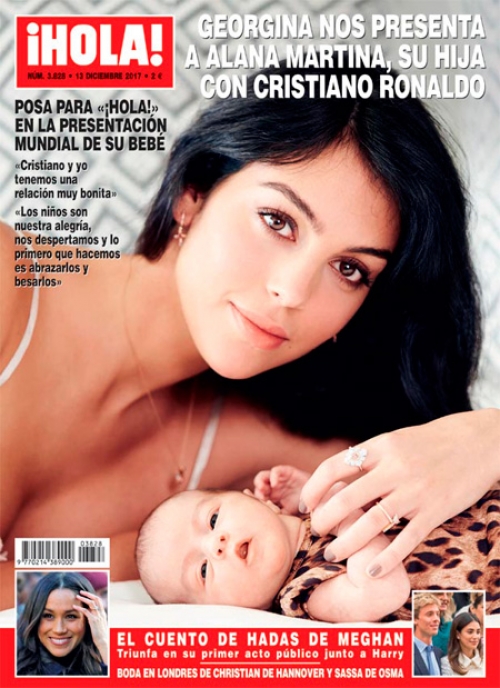 Невеста Криштиану Роналду — Джорджина Родригес показала новорожденную малышку и рассказала про их отношения с футболистом!