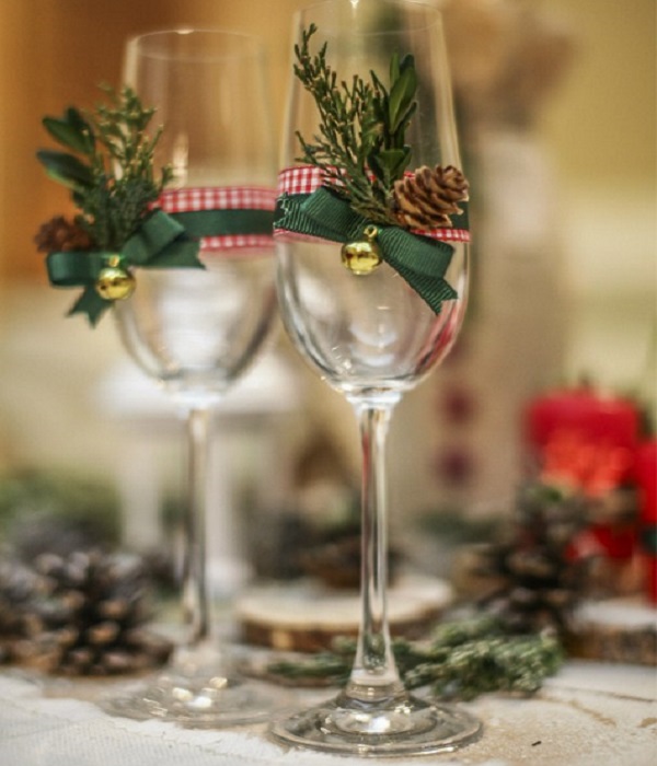 Эффектное чудо сервировки: украшаем бокалы к Новогодней ночи! рис 3