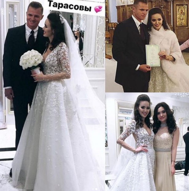 «Бузова, привет»! Венчание и свадебная церемония Дмитрия Тарасова и Анастасии Костенко: фотоархив от друзей пары!