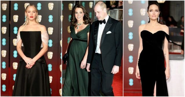 BAFTA-2018: почему Кейт Миддлтон проигнорировала дресс-код? А также какие образы выбрали другие знаменитые гости церемонии?