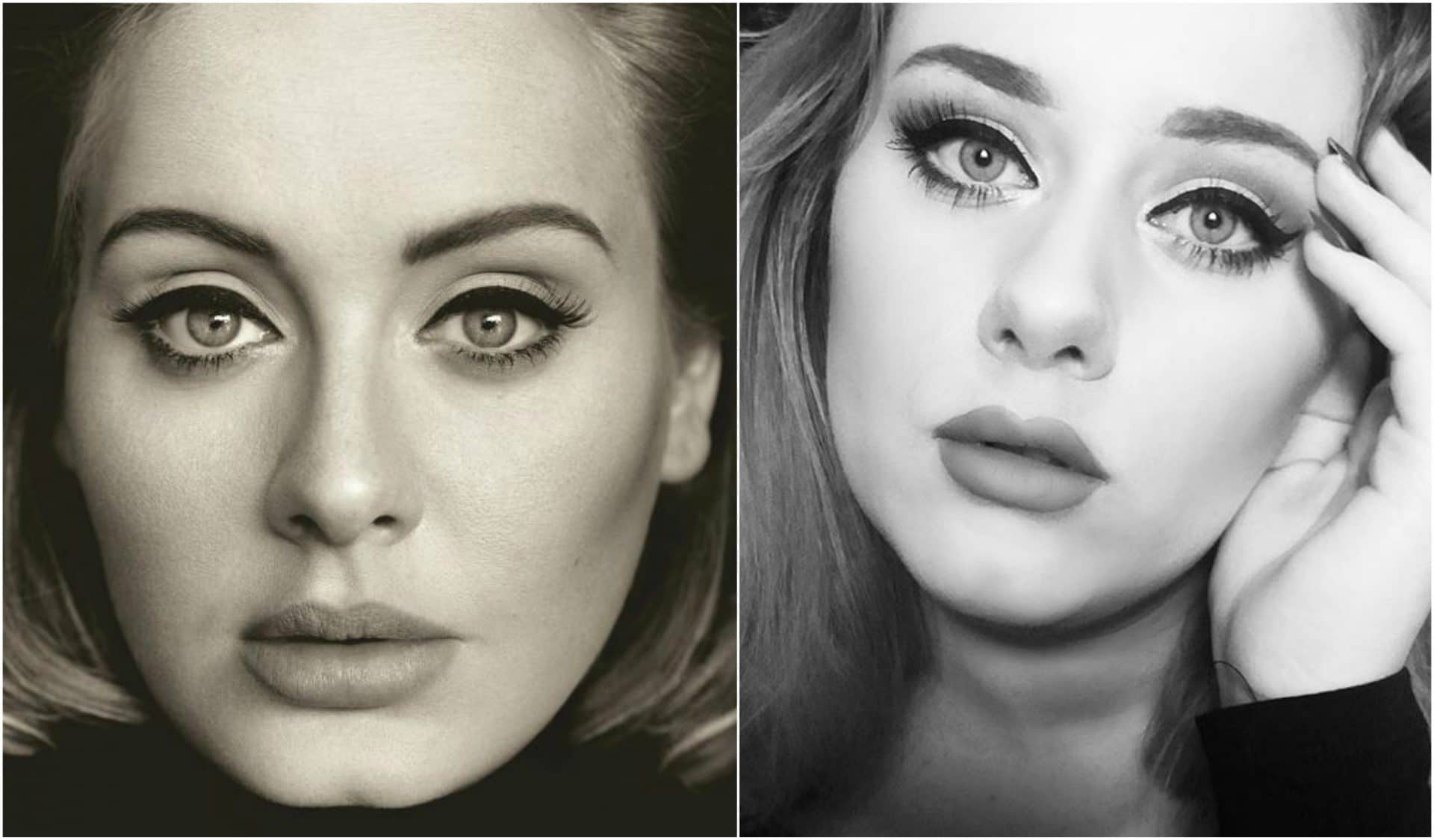 Adele years ago. Adele "25". Adele 25 album.