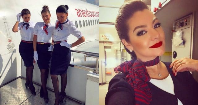 20 фотографий стюардесс, работающих в известных авиакомпаниях мира! “Стюардесса по имени Жанна…”