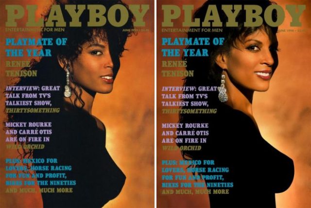 7 обложек Playboy, на которых появились одни и те же модели с разницей в 20 и более лет! рис 4