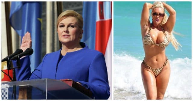5 фотографий президента Хорватии в купальнике: разрушаем привычный стереотип о женщинах-политиках!