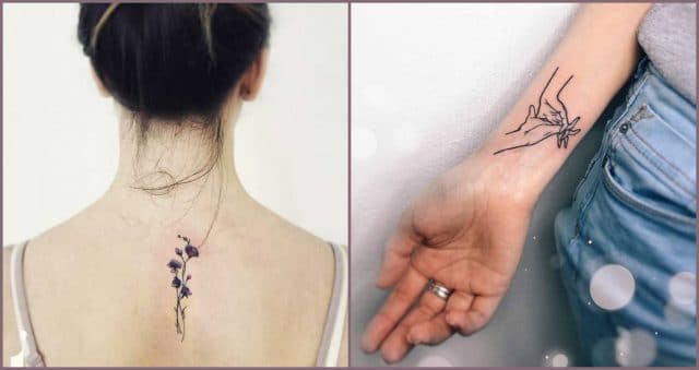20 минималистичных идей татуировок, идеально подходящих любой девушке! Женственность и красота…