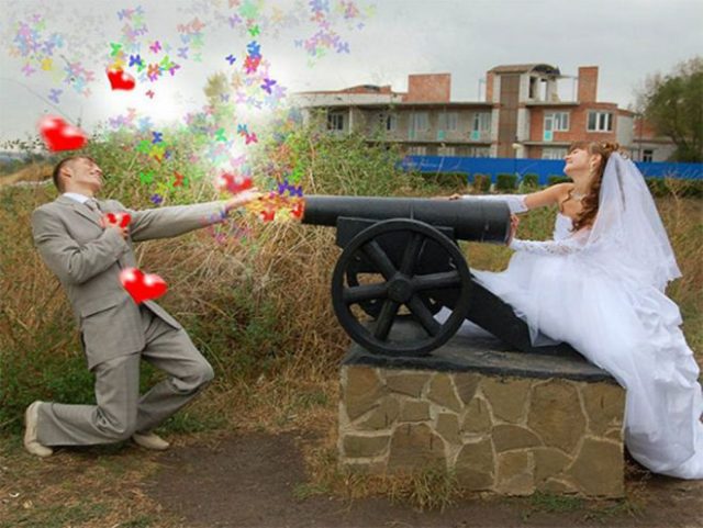 20 свадебных снимков, которое были сделаны ОЧЕНЬ «креативными» фотографами!) рис 16