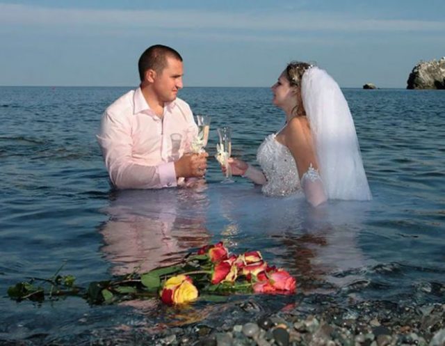 20 свадебных снимков, которое были сделаны ОЧЕНЬ «креативными» фотографами!) рис 17