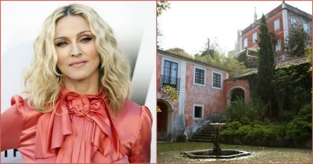Вот так новости! Певица Мадонна со своими детьми переехала в португальский дворец 18 века