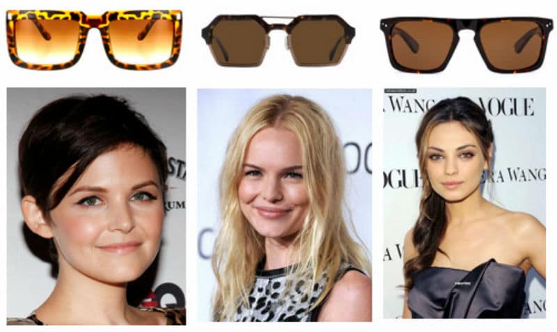 Какие солнечные очки подойдут. Форма очков для овального лица. Очки для овального лица. Солнцезащитные очки для треугольного лица. Очки для треугольной формы лица.