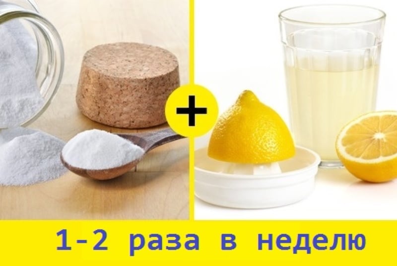 Разрыхлитель и лимонный сок