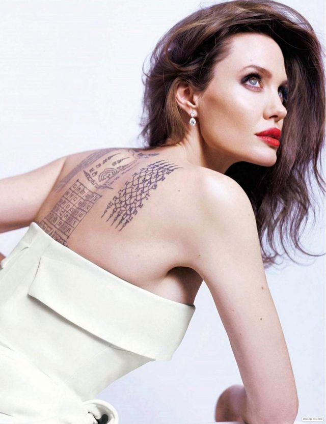 Анджелина Джоли рис 5