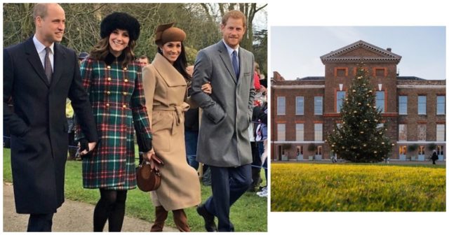 Рождественские открытки королевской семьи: семейный снимок Кейт и Уильяма, а также дебют Меган и Гарри