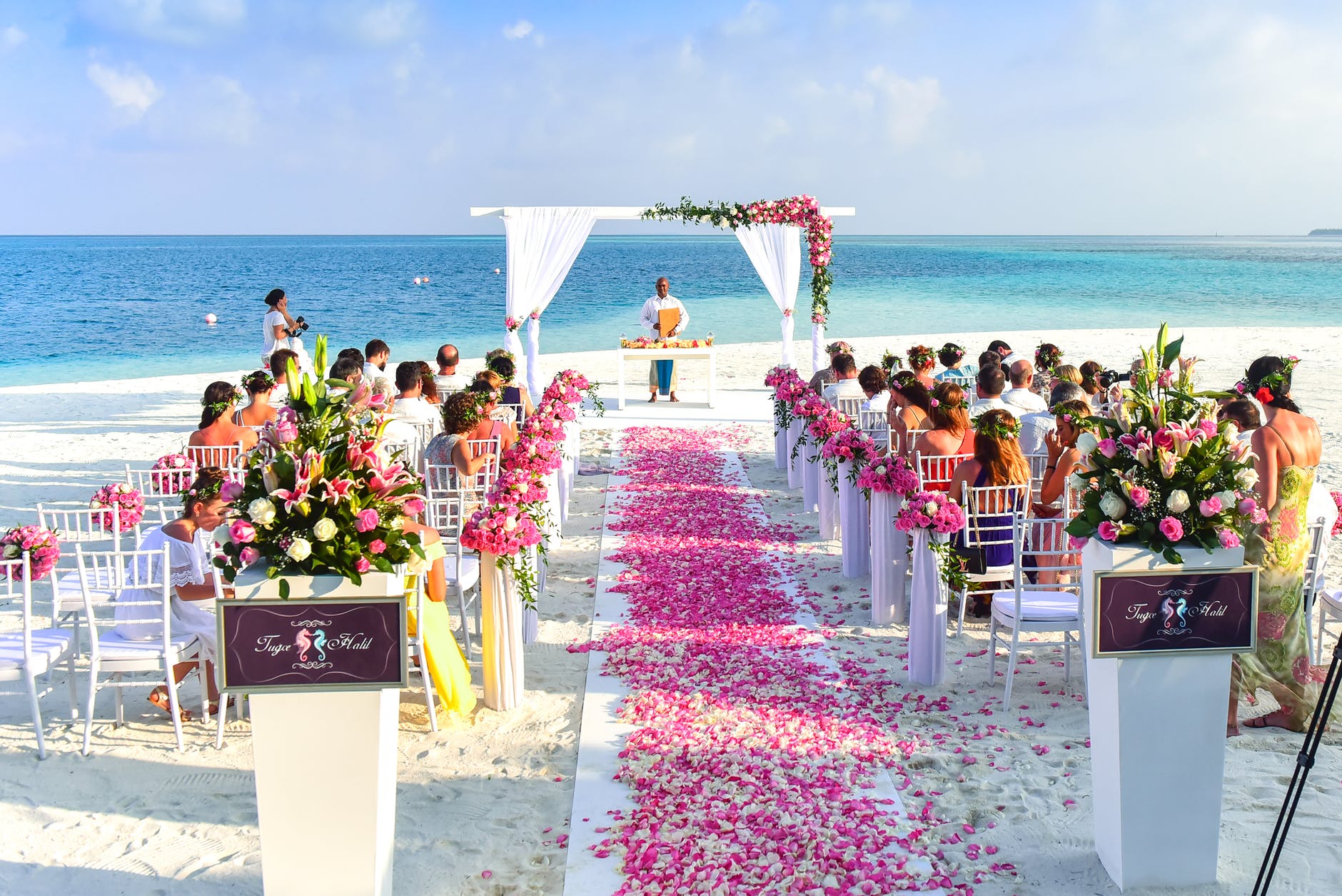 свадьба на пляже свадебная арка
