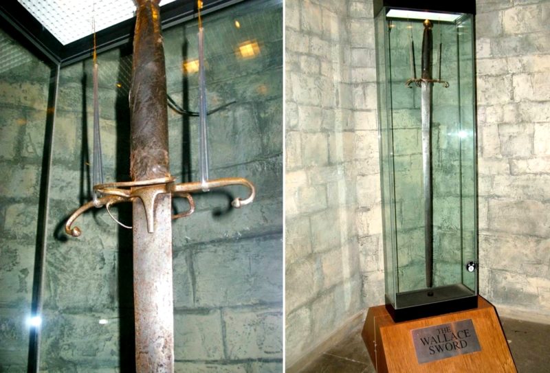 меч Уоллеса в собрании Национального монумента (Стерлинг, Шотландия).